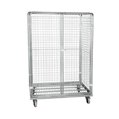 Roll-container multiusos - SRCE1208 - Arcawa GmbH - 4 paneles / de malla metálica / con cierre