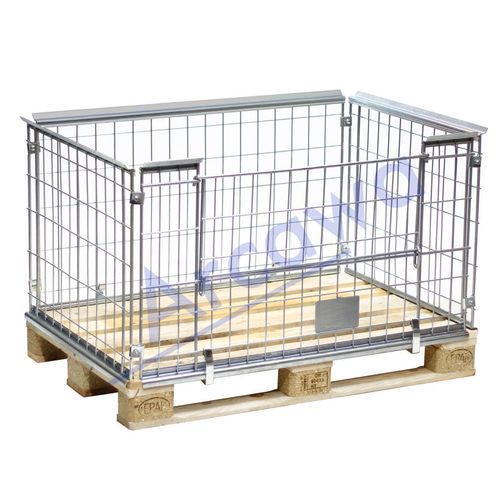 Collarín para paletas enrejado - PA120806-1K12 - Arcawa GmbH - plegable / de volumen reducido