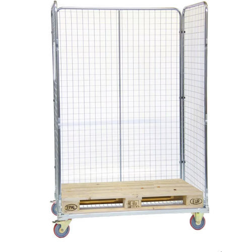 Roll-container multiusos - MRE130918-3S50 - Arcawa GmbH - de 3 paneles / de malla metálica