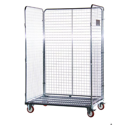 Roll-container multiusos - MR121018-3S50 - Arcawa GmbH - de 3 paneles / de malla metálica