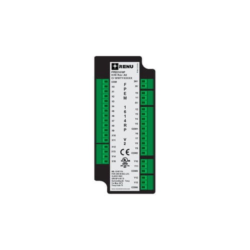 Módulo E/S digital - FPEM-1614RP-V2  - Renu Electronics GmbH - RS-485 / 16 entradas digitales / con 14 salidas digitales