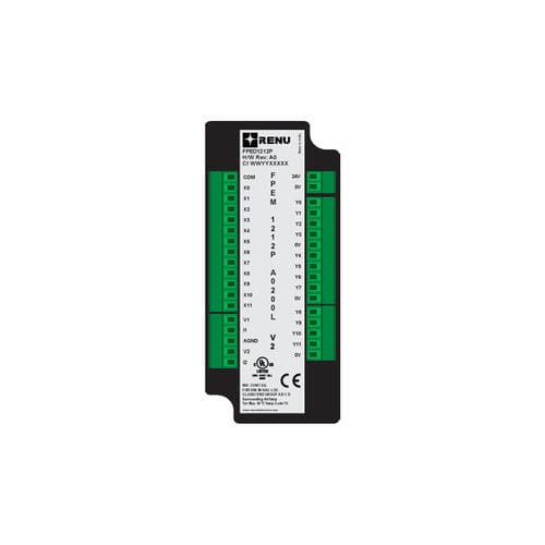 Módulo E/S digital - FPEM-1212P-A0200L-V2 - Renu Electronics GmbH - RS-485 / con 2 entradas analógicas / 12 entradas digitales