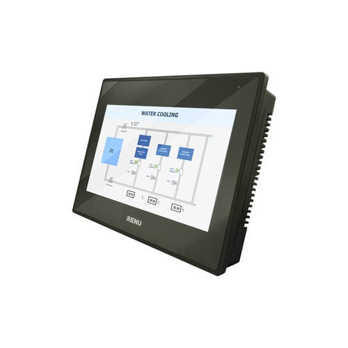 HMI avanzado - FP4070CN - Renu Electronics GmbH - con tecnología capacitiva proyectada / empotrable / 1024 x 600