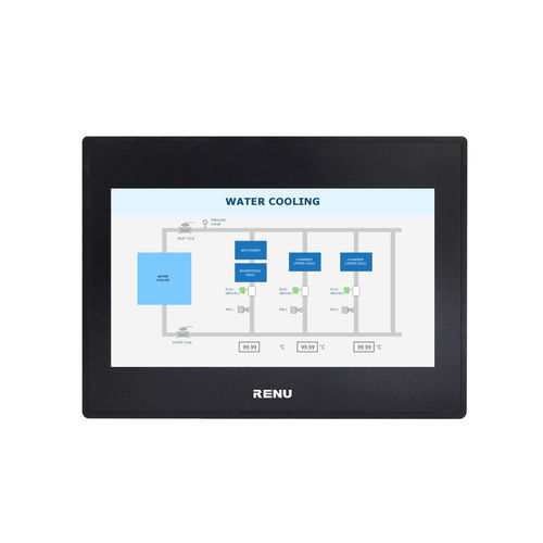 HMI con pantalla táctil resistiva - FP2070TN-V2 - Renu Electronics GmbH - empotrable / 800 x 480 / RISC