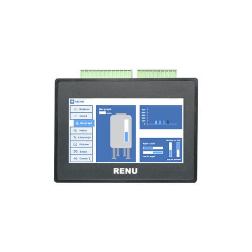 HMI con pantalla táctil resistiva - FP2043TN-LE1208P-A0402U-V3 - Renu Electronics GmbH - empotrable / 480 x 272 / RISC