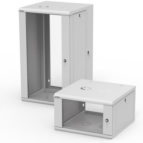 Armario de protección - Z-CUBE - ZPAS - para instalación en pared / con puertas de cristal / de vidrio