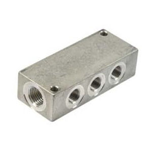 Manifold de 6 vías - 311.35 series - Aircomp by Stampotecnica - de metal / para aire