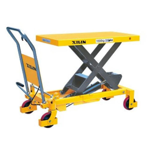 Mesa elevadora de tijera - SP800-EU/SP1000-EU/SP1500-EU - NINGBO RUYI JOINT STOCK CO., LTD - manual / con pedal / móvil