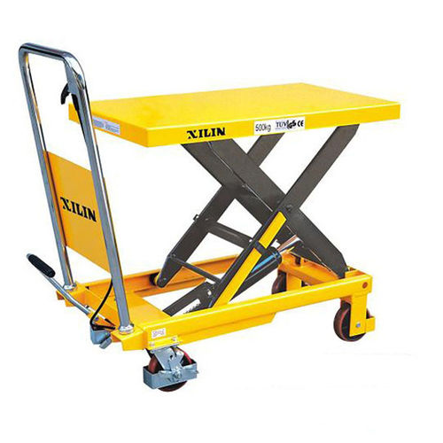 Mesa elevadora de tijera - SP300-EU/SP500-EU - NINGBO RUYI JOINT STOCK CO., LTD - manual / con pedal / móvil