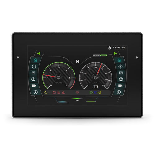 HMI con pantalla táctil capacitiva - OPUS B4e - Topcon Electronics GmbH & Co. KG - empotrable / de mano / 800 x 480