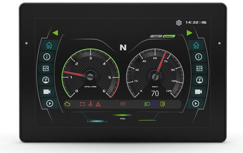 Terminal HMI con pantalla táctil capacitiva - OPUS B6e - Topcon Electronics GmbH & Co. KG - empotrable / embarcado / 1280 x 800