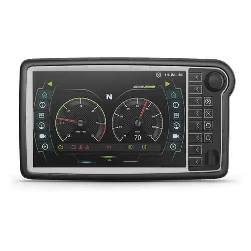 Terminal de control con pantalla táctil PCT - OPUS A8s - Topcon Electronics GmbH & Co. KG - con teclado / empotrable / 1200 x 800