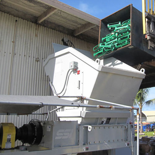 Destrozador primario - Dual-Shear® M70 series - SSI Shredding Systems, Inc. - de dos ejes / residuos sólidos a granel / para residuos de la industria electrónica