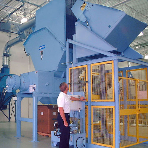 Destrozador primario - Dual-Shear® M100 series - SSI Shredding Systems, Inc. - de 2 ejes / de desechos / de metal