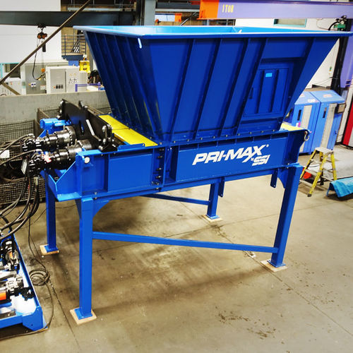Destrozador primario - PRI-MAX® PR2200 - SSI Shredding Systems, Inc. - de 2 ejes / con papel separador / residuos sólidos a granel