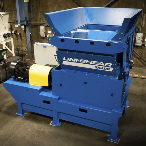 Destrozador primario - Uni-Shear® SR400 - SSI Shredding Systems, Inc. - de 1 eje / para madera / con papel separador