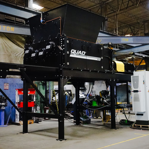 Destrozador primario - Quad® Q135 - SSI Shredding Systems, Inc. - de cuatro ejes / de desechos / de alto par