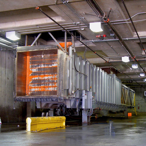 Compactador de basura con papel separador - 4500 series - SSI Shredding Systems, Inc. - para chatarra / estacionario / para estación de transferencia