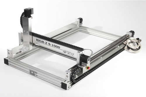 Máquina de grabado láser - HIGH-Z S-1000 - CNC-STEP GmbH & Co. KG - de metal / CNC / de fresado