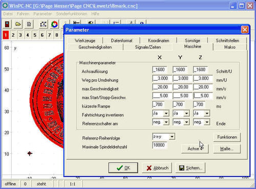 Software de calidad - WINPC-NC USB - CNC-STEP GmbH & Co. KG - de pilotaje CNC / 3D / 2D