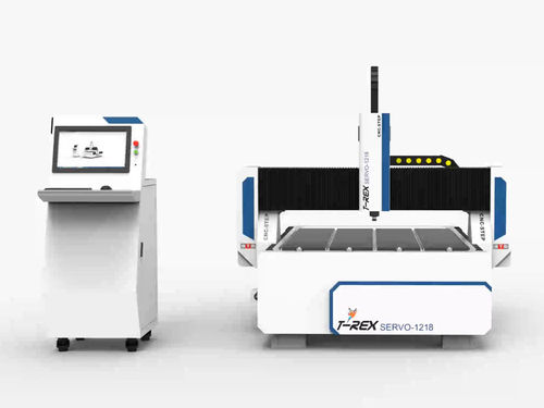 Fresadora CNC 3 ejes - T-Rex Servo-1218 - CNC-STEP GmbH & Co. KG - vertical / para madera / para compuestos