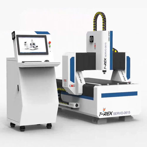 Fresadora CNC 3 ejes - T-Rex Servo-0615 - CNC-STEP GmbH & Co. KG - vertical / para madera / para compuestos