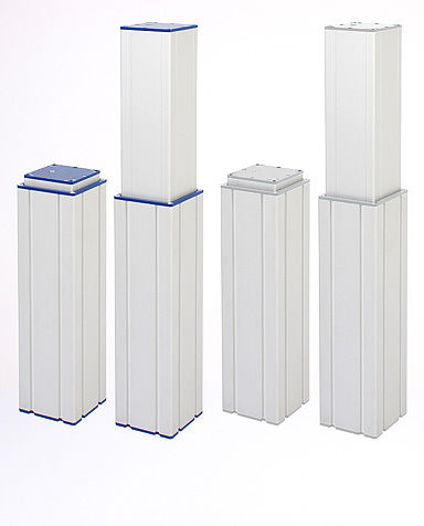 Columna eléctrica para aplicaciones médicas - MAC1 series - Movetec A/S - industrial / de 3 etapas / de bajo ruido
