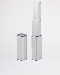 Columna eléctrica para aplicaciones médicas - MAC1 series - Movetec A/S - industrial / de 3 etapas / de bajo ruido