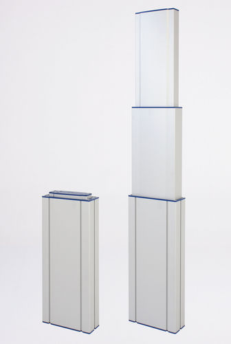 Columna eléctrica para aplicaciones médicas - MAC series - Movetec A/S - industrial / de 3 etapas / para carga pesada