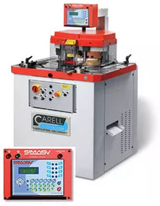 Escantonadora de ángulo variable - AV226/PA - Carell Corporation - hidráulica / CNC