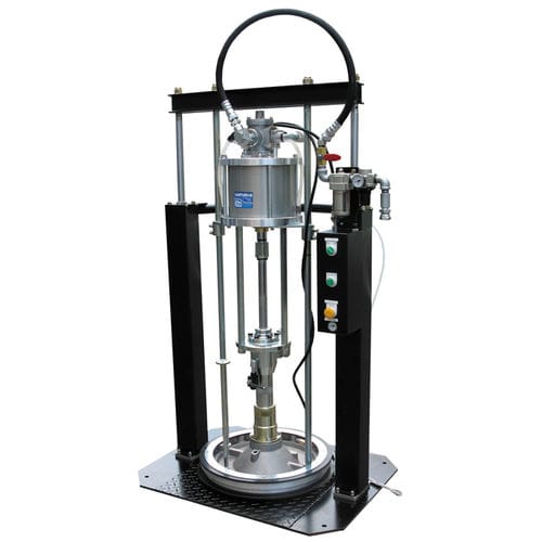 Bomba de grasa eléctrica - SR250P series - Yamada Corporation - placa seguidora