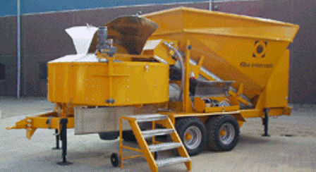 Planta de hormigón móvil - B2200 - fibo intercon - compacta
