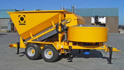 Planta de hormigón móvil - B1800 - fibo intercon - compacta