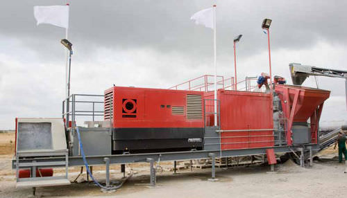 Planta de hormigón semimóvil - F2200 - fibo intercon