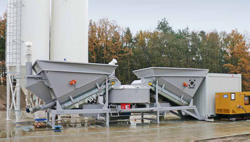Planta de hormigón semimóvil - F2250 - fibo intercon