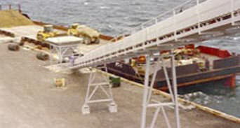 Transportador de banda - fibo intercon - horizontal / de transporte / para silo