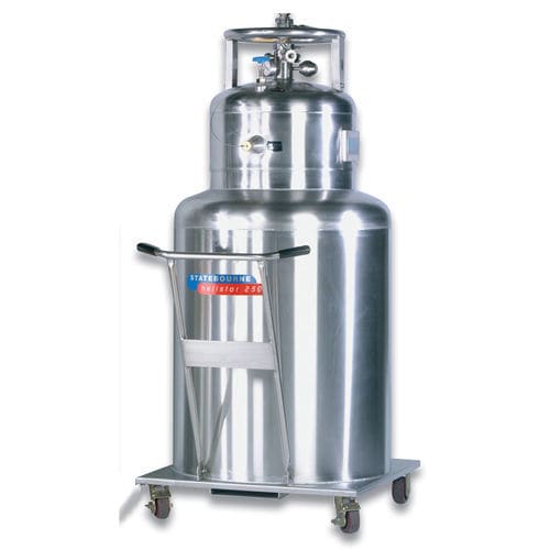 Dewar de laboratorio - Helistor series - Statebourne Cryogenics Ltd. - helio / de almacenamiento / de acero inoxidable