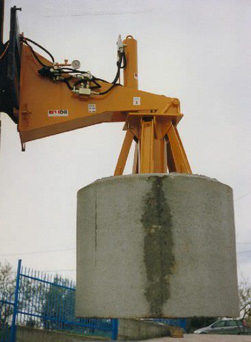 Pinza hidráulica para carretilla elevadora - PIRI - mdbsrl - de volteo / de tubos