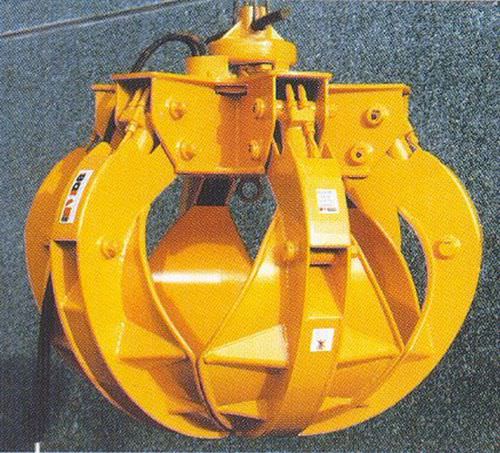 Pulpo para excavadora - BPR series - mdbsrl - hidráulico / con 4 garras