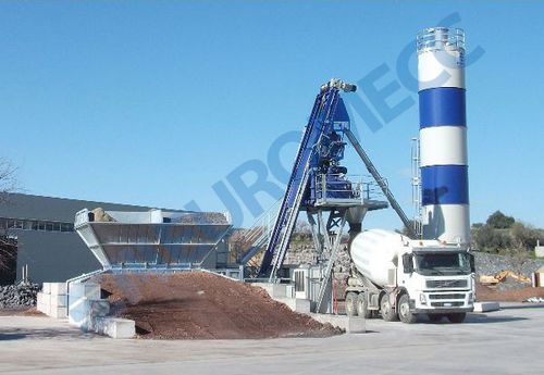 Planta de hormigón móvil - FAST 1000 S - EUROMECC