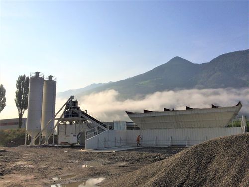 Planta de hormigón móvil - FAST 2500 B - EUROMECC