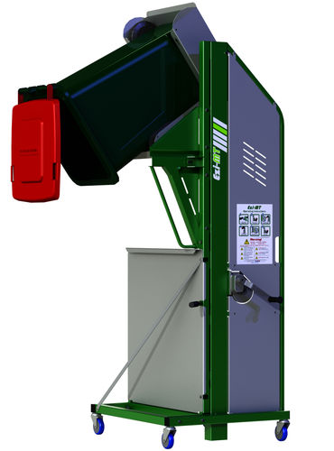 Volteador de contenedores de basura - EZI-MT1500 - Simpro Handling Equipment