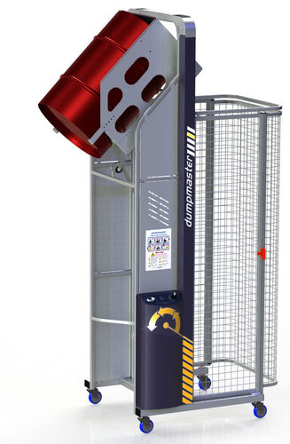 Volteador mecánico - max. 200 l, max. 1 500 mm | Dumpmaster® - Simpro Handling Equipment - de palés / para elevador