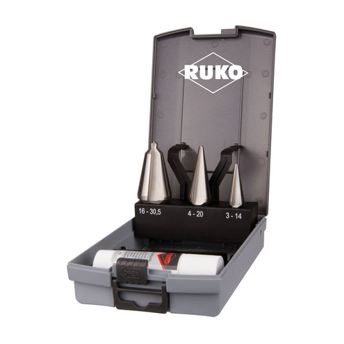 Juego de brocas monobloque - 101020RO - RUKO GmbH Präzisionswerkzeuge - para aluminio / para latón / para hierro fundido