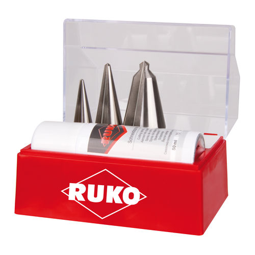 Juego de brocas monobloque - 101009 - RUKO GmbH Präzisionswerkzeuge - para material plástico / para hierro fundido / para latón