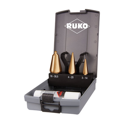 Juego de brocas monobloque - 101020TRO - RUKO GmbH Präzisionswerkzeuge - para material plástico / para hierro fundido / para acero inoxidable