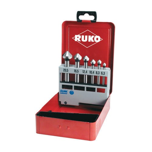 Avellanador monobloque - 10215 series - RUKO GmbH Präzisionswerkzeuge - de ángulo / de desbastado / HSS