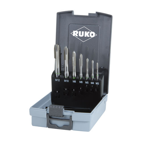 Kit de roscado al cobalto - 245061RO  - RUKO GmbH Präzisionswerkzeuge - HSS-E / de hierro fundido