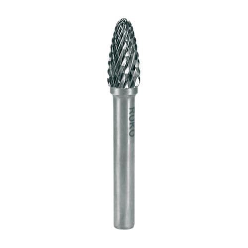 Fresa frontal hemisférica - 1160 series - RUKO GmbH Präzisionswerkzeuge - monobloque / de desbarbado / de carburo de tungsteno