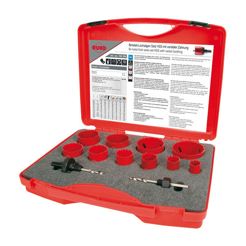 Sierra perforadora para plástico - 1063 series - RUKO GmbH Präzisionswerkzeuge - para aluminio / para acero / bimetálica